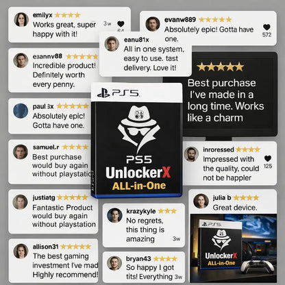 Unlock the Full PS5 Power — Infinite Games + All Retro Classics with UnlockerX5™