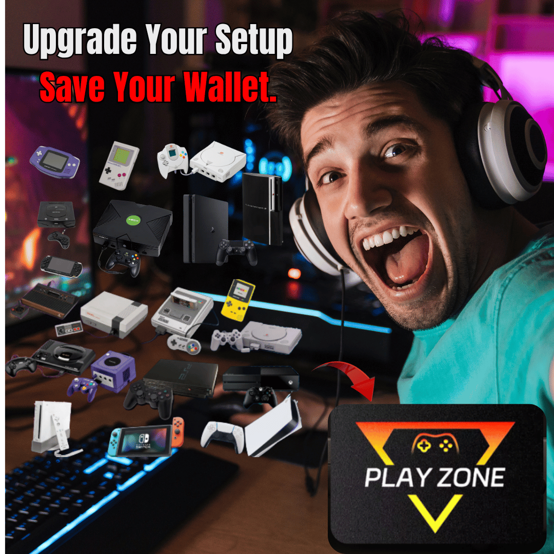 Playzone™ Super Console 1TB – Play 50,000 Games from Every Gaming Generation | Plug & Play